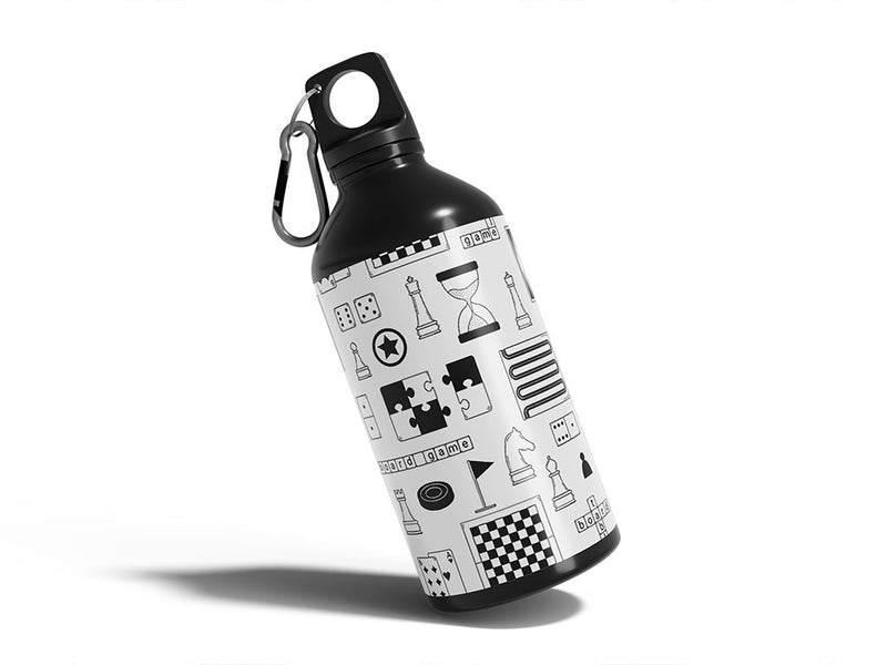 board games hobby Water Bottle DIY Stickers