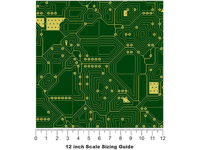 Board Member Technology Vinyl Film Pattern Size 12 inch Scale~Rwraps Board Member Technology Sizing Chart~3