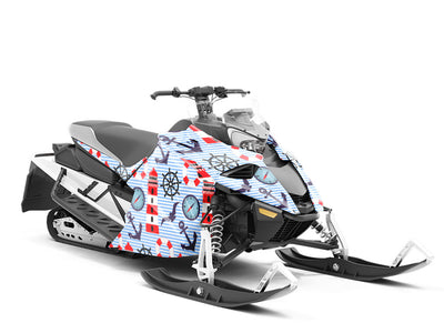 Boardwalk Sights Summertime Custom Wrapped Snowmobile