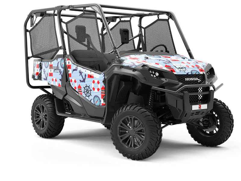 Boardwalk Sights Summertime Utility Vehicle Vinyl Wrap
