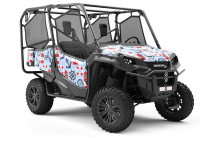 Boardwalk Sights Summertime Utility Vehicle Vinyl Wrap