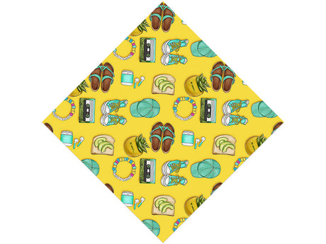 Boardwalk Stroll Summertime Vinyl Wrap Pattern