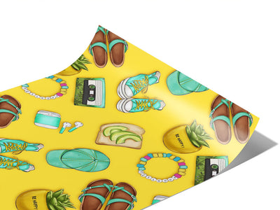 Boardwalk Stroll Summertime Vinyl Wraps~Rwraps Series 914 Digitally Printed Vinyl Wrap~0