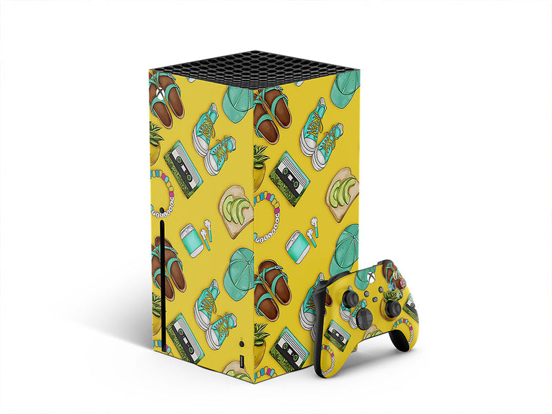 boardwalk stroll summertime XBOX DIY Decal
