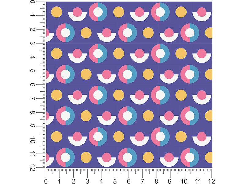 boat party abstract geometric 1ft x 1ft Craft Sheets