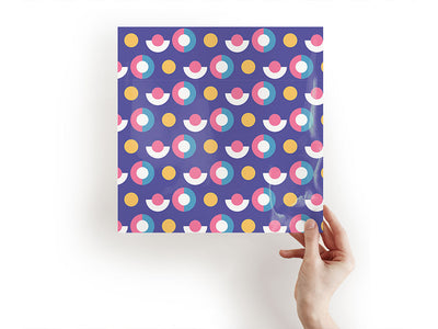 boat party abstract geometric Craft Sheets