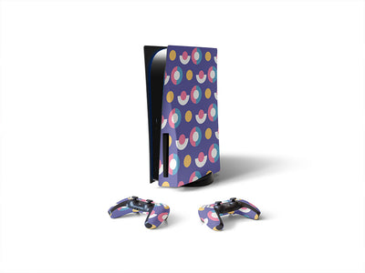 boat party abstract geometric Sony PS5 DIY Skin