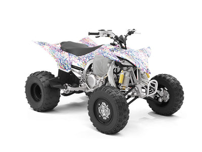 Bobby Pin Abstract ATV Wrapping Vinyl