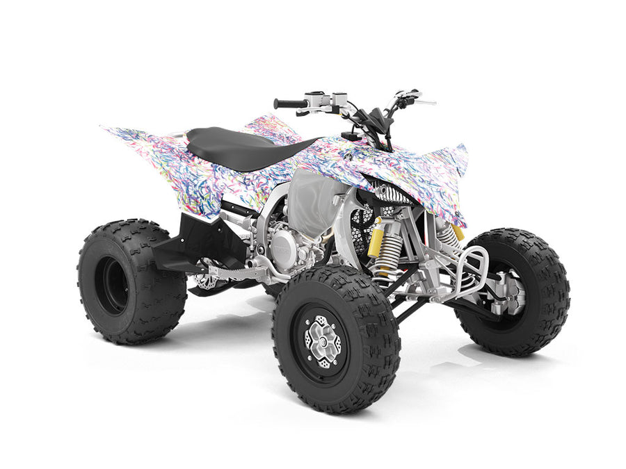 Bobby Pin Abstract ATV Wrapping Vinyl