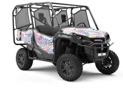 Bobby Pin Abstract Utility Vehicle Vinyl Wrap