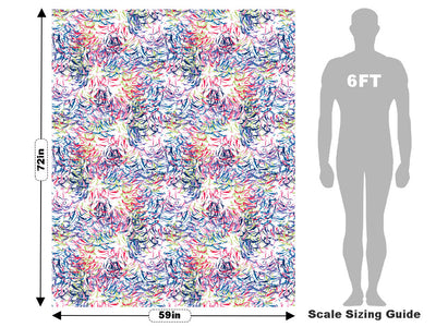 Bobby Pin Abstract Vehicle Wrap Scale~Rwraps Series 914 Bobby Pin Abstract Measurements~1