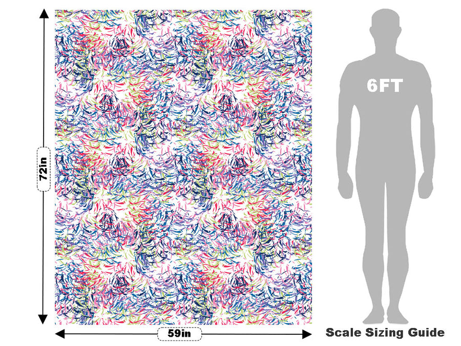 Bobby Pin Abstract Vehicle Wrap Scale~Rwraps Series 914 Bobby Pin Abstract Measurements~1