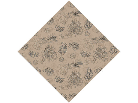 Bodily Advancements Steampunk Vinyl Wrap Pattern