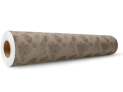 Bodily Advancements Steampunk Wrap Film Wholesale Roll~Rwraps Series 914 Digitally Printed Vinyl Roll~5