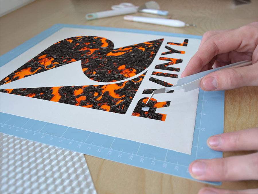 boiling heat lava Easy Weed Craft Vinyl