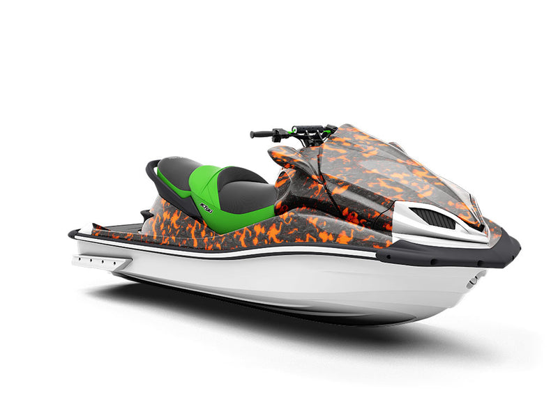 Boiling Heat Lava Jet Ski Vinyl Customized Wrap