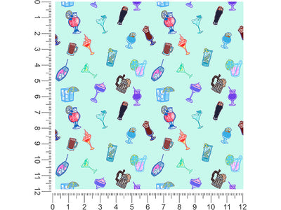 bombastic booze alcohol 1ft x 1ft Craft Sheets