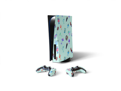 bombastic booze alcohol Sony PS5 DIY Skin