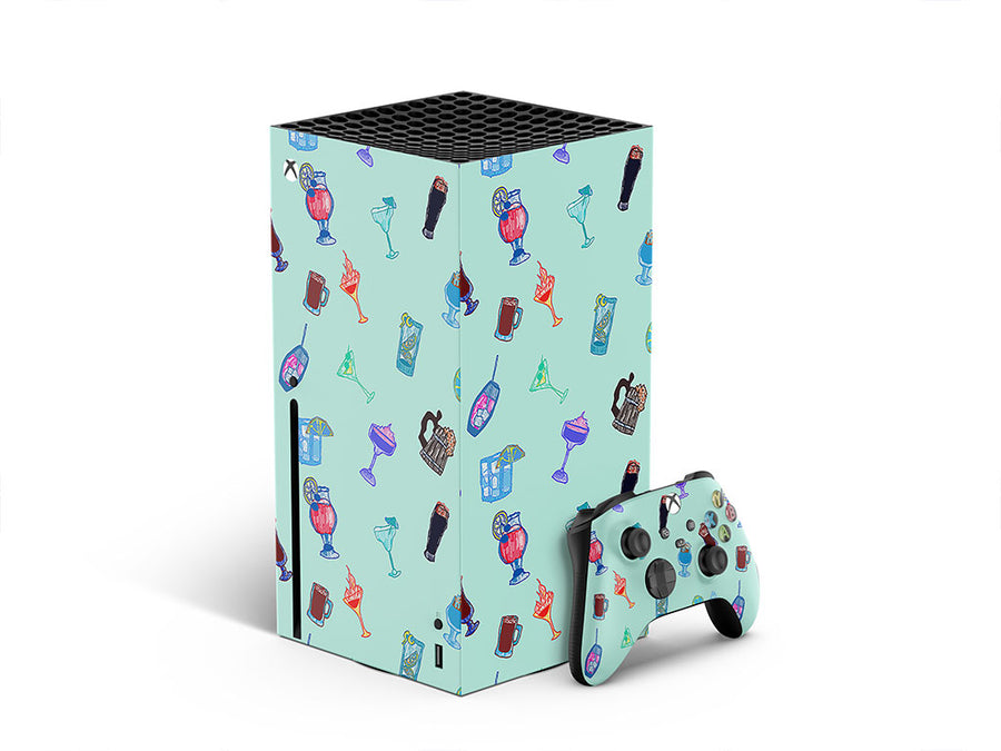 bombastic booze alcohol XBOX DIY Decal