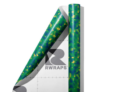 Bomp Zomp Pixel Wrap Film Sheets~Rwraps Series 914 Bomp Zomp Pixel Scrolled Sheet~3