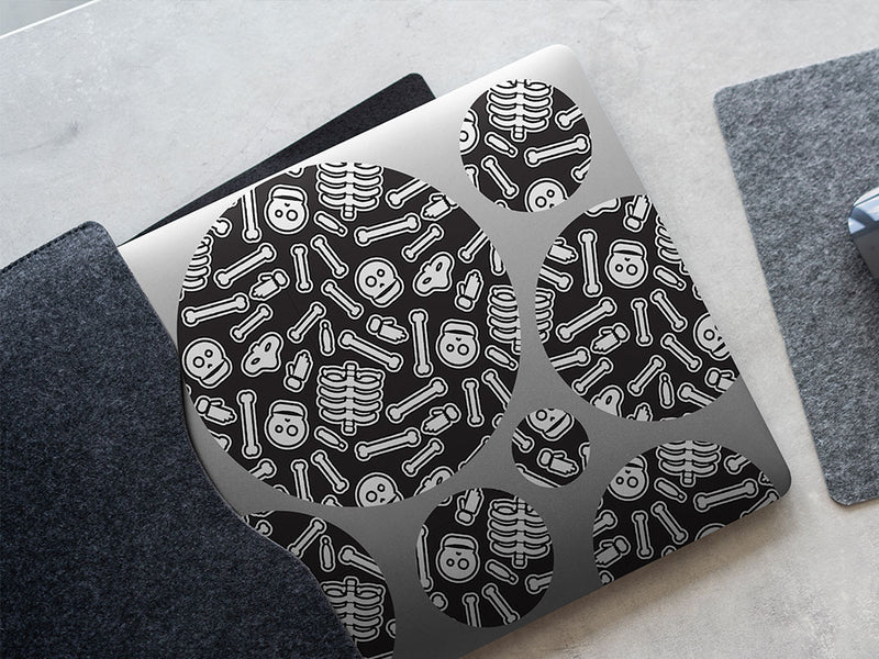 bone collector skull and bones DIY Laptop Stickers
