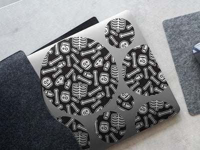 bone collector skull and bones DIY Laptop Stickers