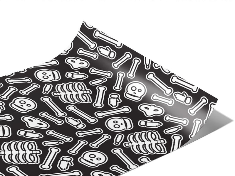 Bone Collector Halloween Vinyl Wraps~Rwraps Series 914 Digitally Printed Vinyl Wrap~0