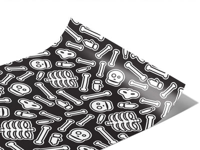 Bone Collector Halloween Vinyl Wraps~Rwraps Series 914 Digitally Printed Vinyl Wrap~0