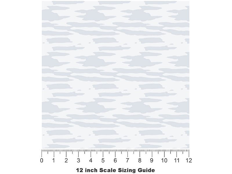 Bone Tiger Camouflage Vinyl Film Pattern Size 12 inch Scale~Rwraps Bone Tiger Camouflage Sizing Chart~3