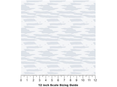 Bone Tiger Camouflage Vinyl Film Pattern Size 12 inch Scale~Rwraps Bone Tiger Camouflage Sizing Chart~3