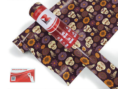 boney chill skull and bones Craft Vinyl Roll