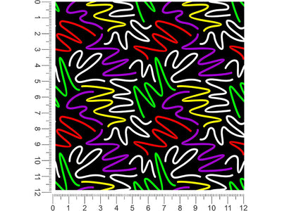 bonne nuit abstract geometric 1ft x 1ft Craft Sheets