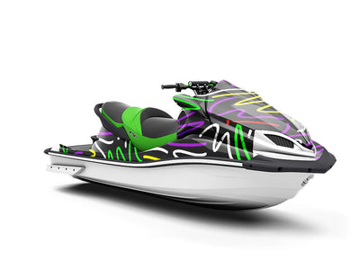 Bonne Nuit Abstract Jet Ski Vinyl Customized Wrap