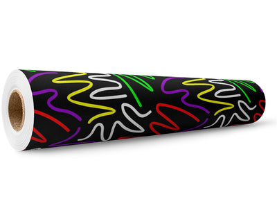 Bonne Nuit Abstract Wrap Film Wholesale Roll~Rwraps Series 914 Digitally Printed Vinyl Roll~5