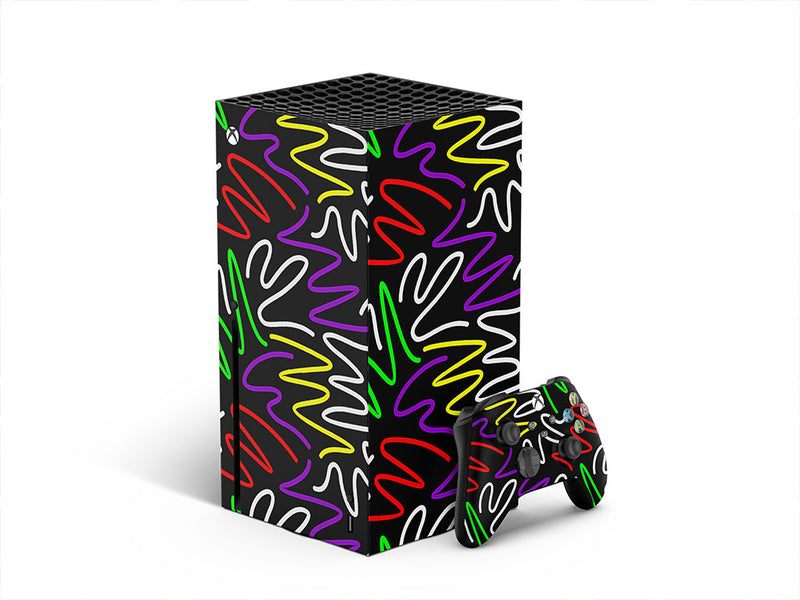 bonne nuit abstract geometric XBOX DIY Decal