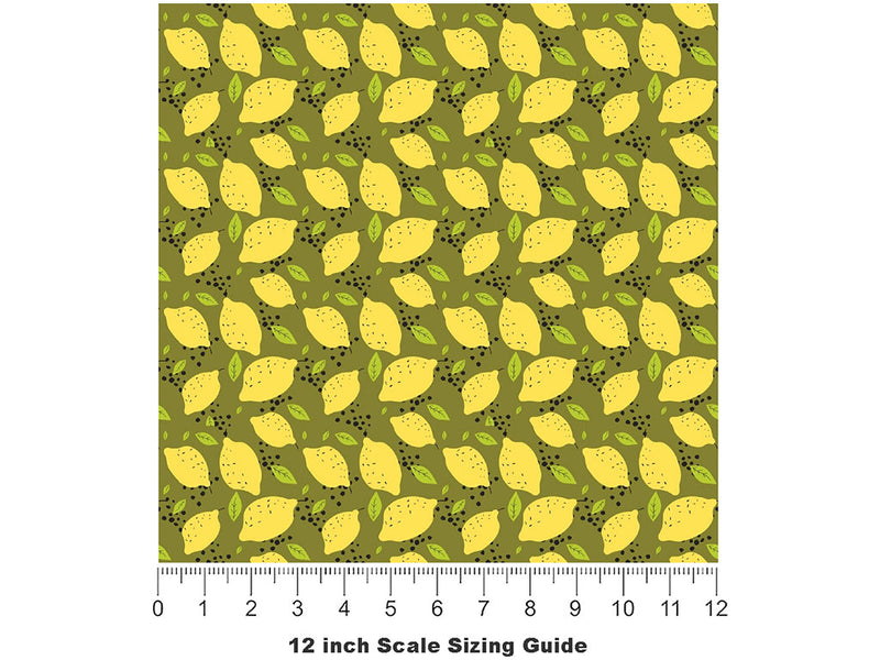 Bonnie Brae Fruit Vinyl Film Pattern Size 12 inch Scale~Rwraps Bonnie Brae Fruit Sizing Chart~2