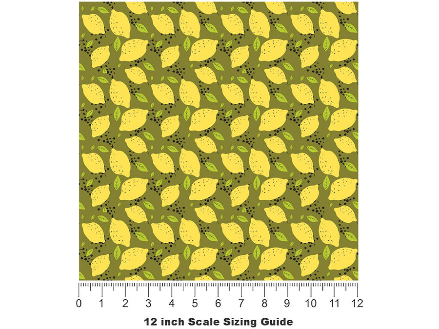 Bonnie Brae Fruit Vinyl Film Pattern Size 12 inch Scale~Rwraps Bonnie Brae Fruit Sizing Chart~2