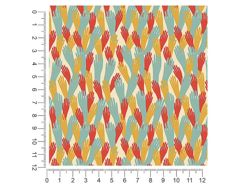 boogie wonderland retro 1ft x 1ft Craft Sheets