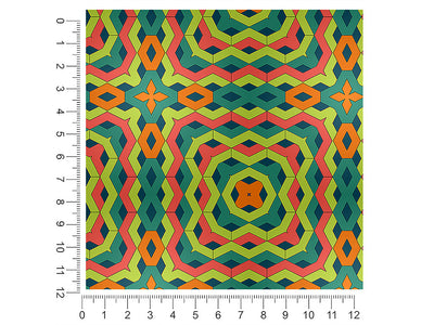 boogie woogie art deco 1ft x 1ft Craft Sheets