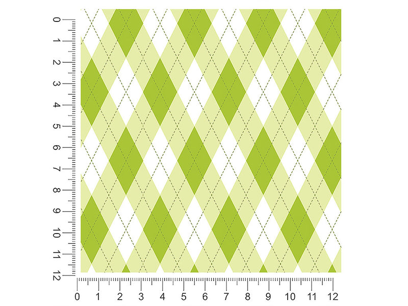 bookworm argyle 1ft x 1ft Craft Sheets