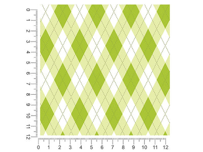 bookworm argyle 1ft x 1ft Craft Sheets