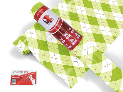 bookworm argyle Craft Vinyl Roll