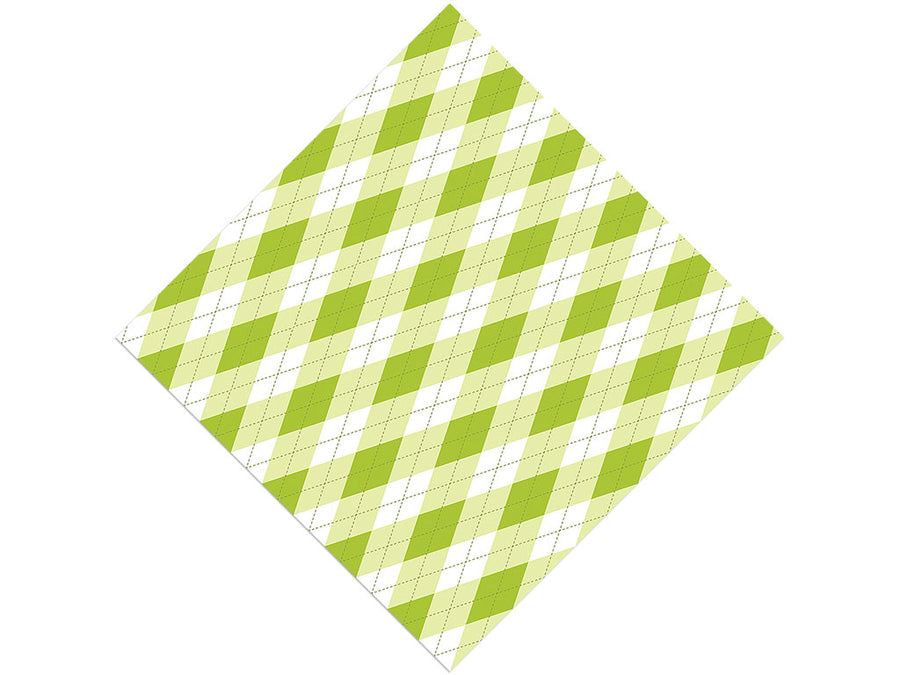 Bookworm  Argyle Vinyl Wrap Pattern