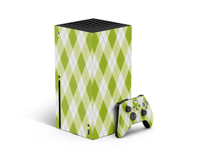 bookworm argyle XBOX DIY Decal