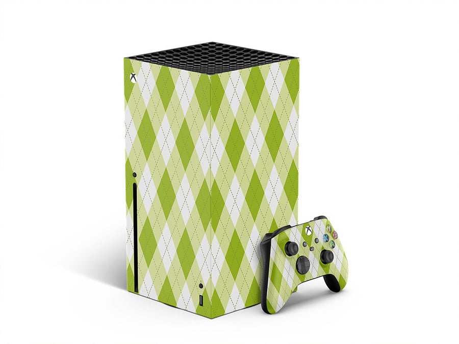 bookworm argyle XBOX DIY Decal