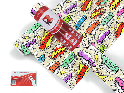 boom pow gaming Craft Vinyl Roll