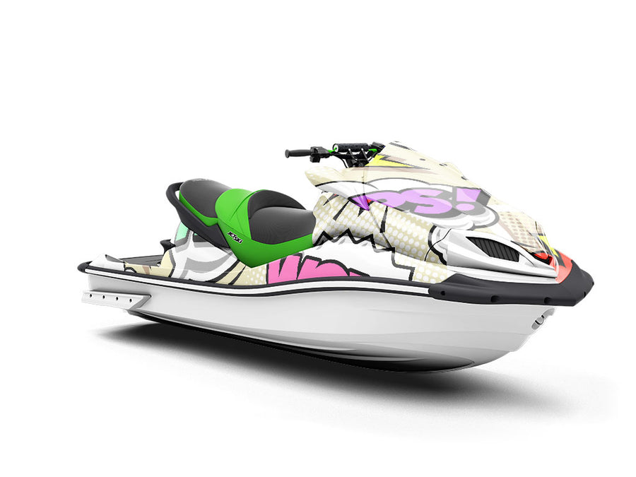 Boom Pow Gaming Jet Ski Vinyl Customized Wrap