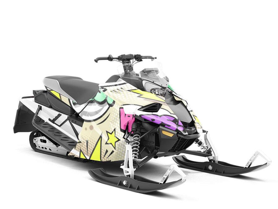 Boom Pow Gaming Custom Wrapped Snowmobile