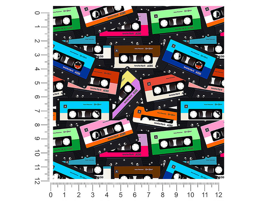 boombox ready music 1ft x 1ft Craft Sheets