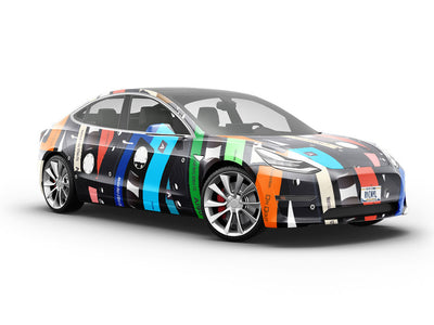 Boombox Ready Music Vehicle Vinyl Wrap